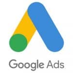 google ads logo white 400x400