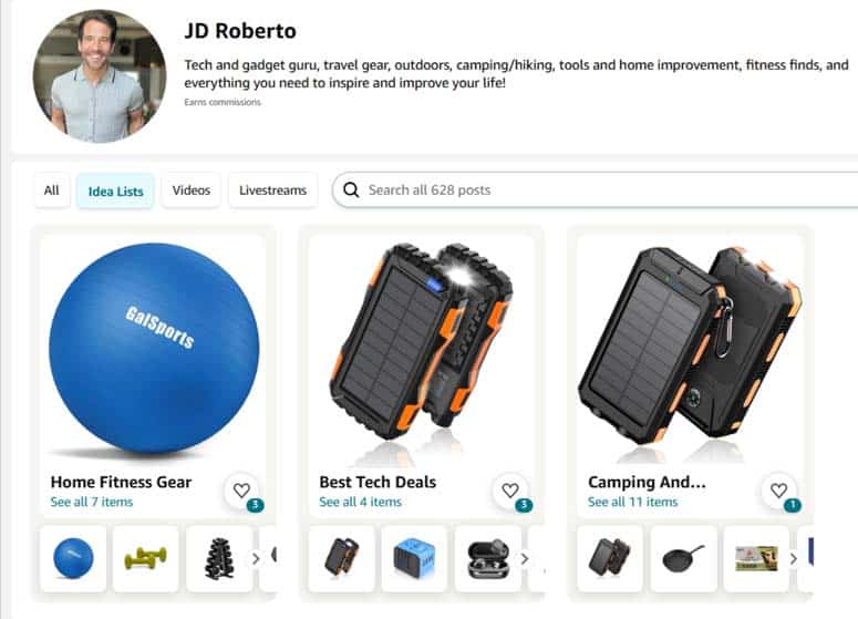 Shopping Streams on Prime Video