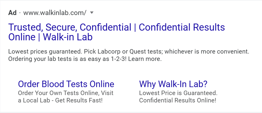 Walk-In Labs Google PMAX Campaigns