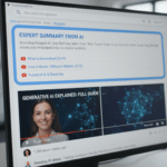 20251104 -- Rethinking YouTube SEO Winning Visibility in Google’s AI Overviews -- Rachel